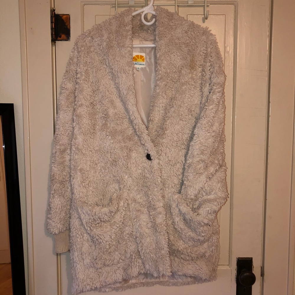 Teddy Bear Fuzzy Jacket